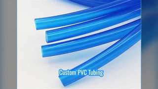 사용자 정의 PVC 튜브 부식 방지 유연한