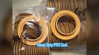 PTFE 오일 씰 중장비 유압 실린더 씰링
